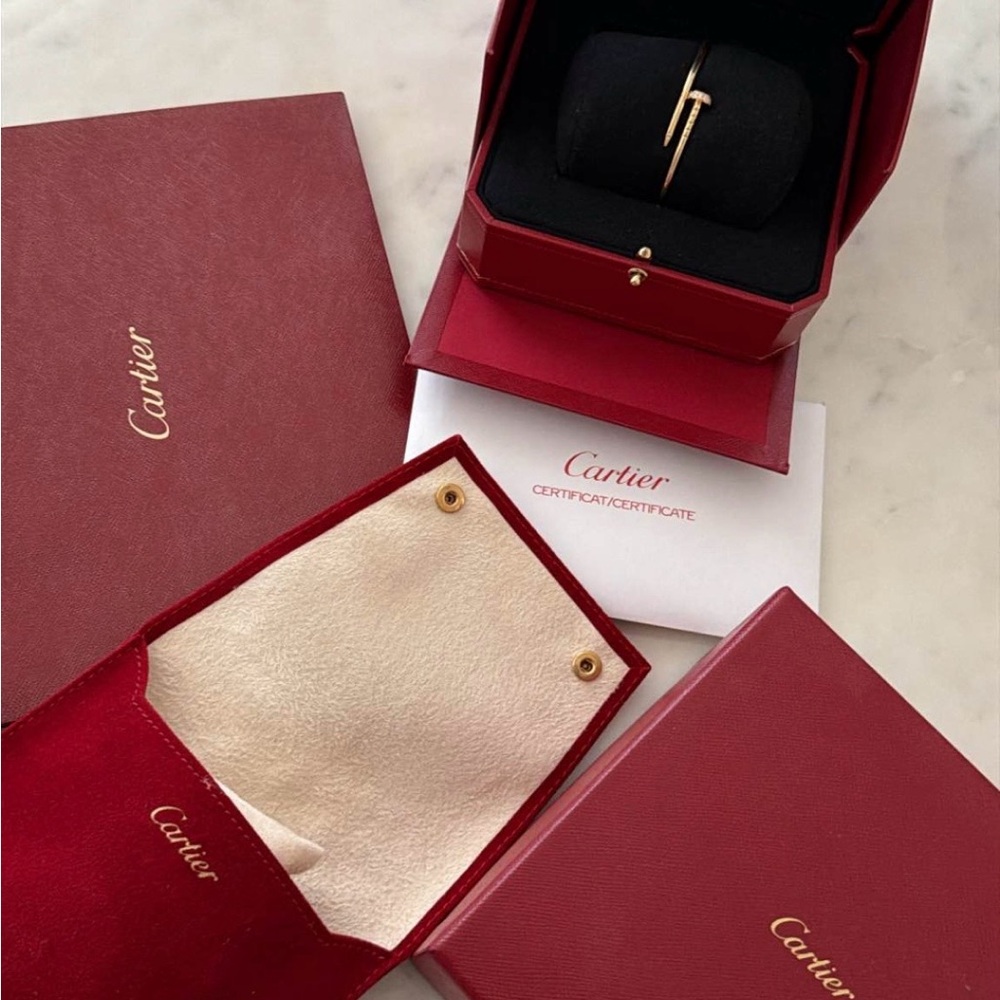 Cartier Burgundy Certificate Holder